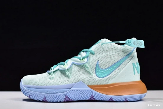 X of Special SPONGEBOB 5 NIKE Squidward (House Box) Hoops KYRIE CJ6951-300  0815